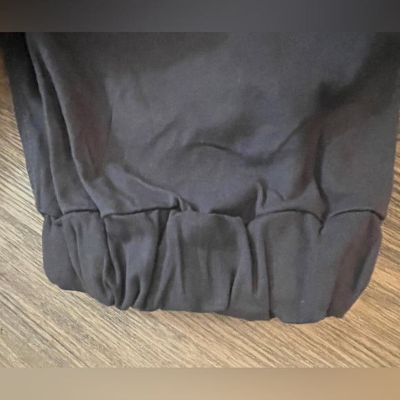 Men’s Cargo Grey Pants, Drawstring, Elastic Bottom, Size Large - Picture 10 of 12